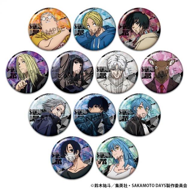 【グッズ-バッチ】SAKAMOTO DAYS トレーディングホログラム缶バッジ vol.2
