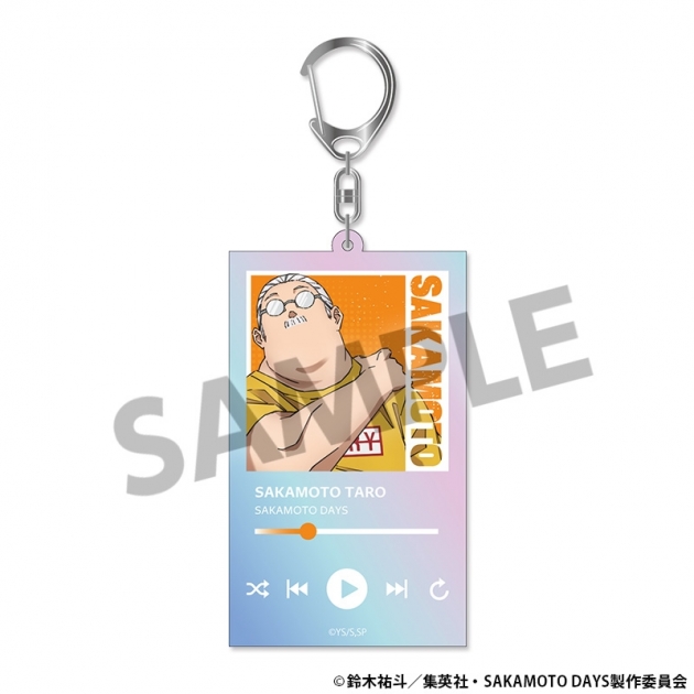 【グッズ-キーホルダー】SAKAMOTO DAYS オーロラアクリルキーホルダー 坂本太郎 A