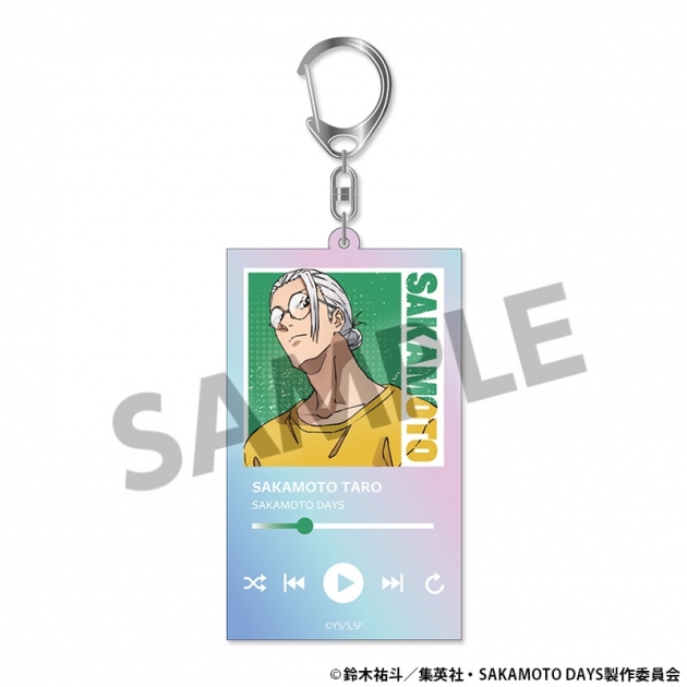 【グッズ-キーホルダー】SAKAMOTO DAYS オーロラアクリルキーホルダー 坂本太郎 B