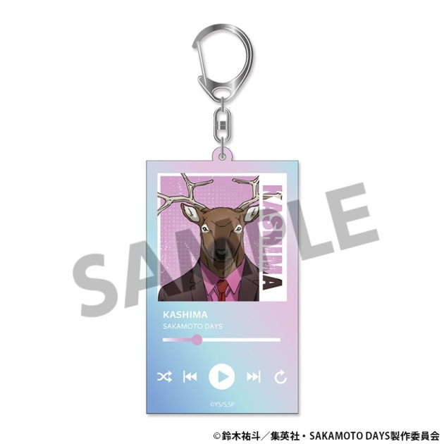 【グッズ-キーホルダー】SAKAMOTO DAYS オーロラアクリルキーホルダー 鹿島
