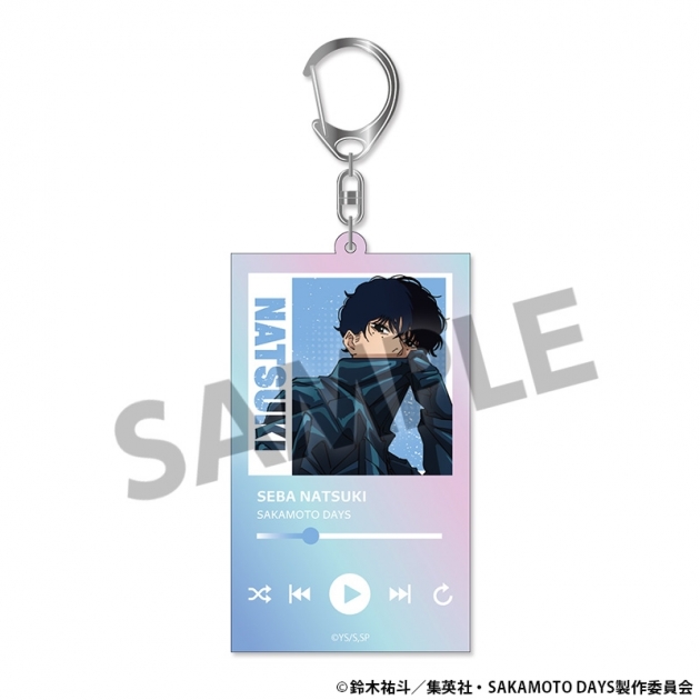【グッズ-キーホルダー】SAKAMOTO DAYS オーロラアクリルキーホルダー 勢羽夏生