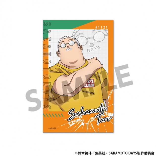 【グッズ-ステッカー】SAKAMOTO DAYS インスタントフォト風ステッカー 坂本太郎 A