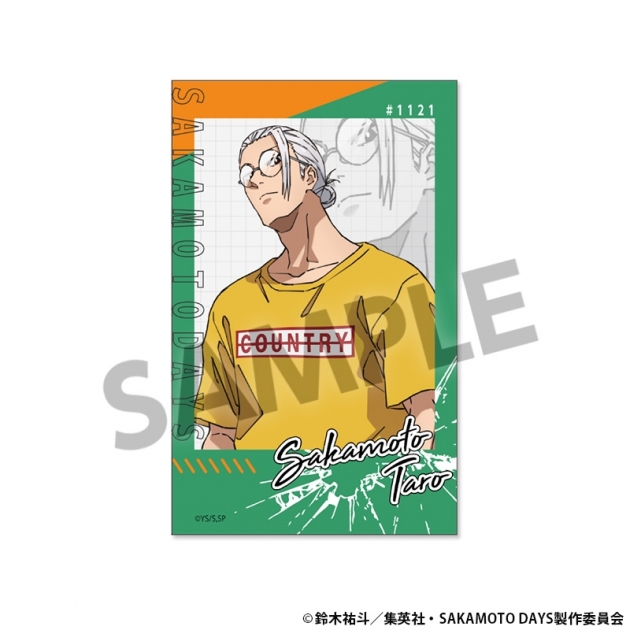 【グッズ-ステッカー】SAKAMOTO DAYS インスタントフォト風ステッカー 坂本太郎 B