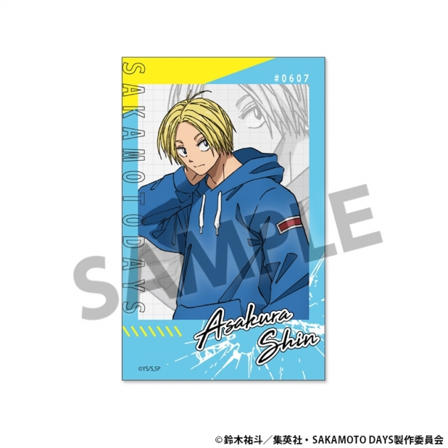 【グッズ-ステッカー】SAKAMOTO DAYS インスタントフォト風ステッカー 朝倉シン