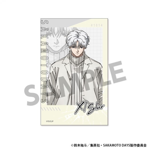 【グッズ-ステッカー】SAKAMOTO DAYS インスタントフォト風ステッカー X(スラー)
