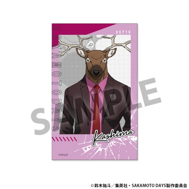 【グッズ-ステッカー】SAKAMOTO DAYS インスタントフォト風ステッカー 鹿島