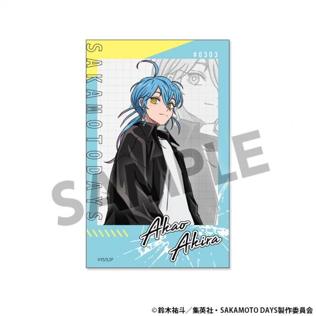 【グッズ-ステッカー】SAKAMOTO DAYS インスタントフォト風ステッカー 赤尾晶