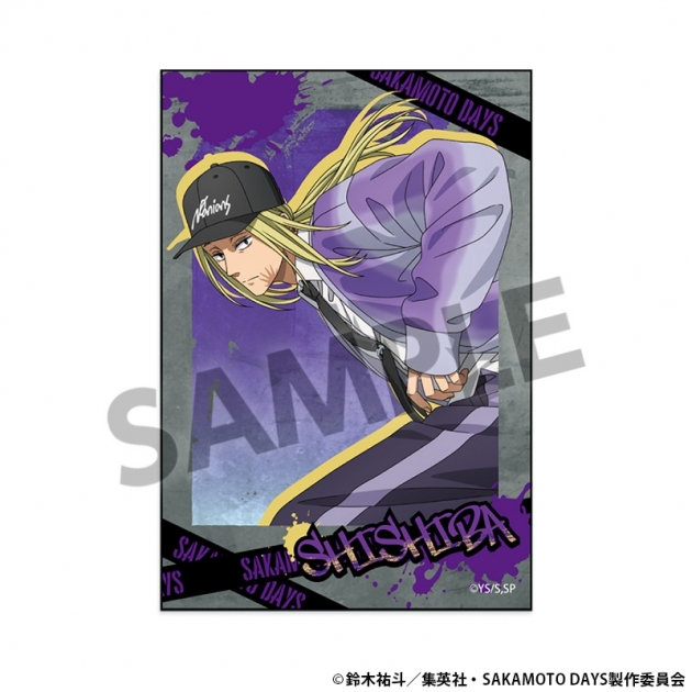 【グッズ-ステッカー】SAKAMOTO DAYS 描き下ろしステッカー 神々廻 パルクール ver.