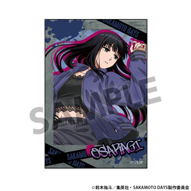 【グッズ-ステッカー】SAKAMOTO DAYS 描き下ろしステッカー 大佛 パルクール ver.