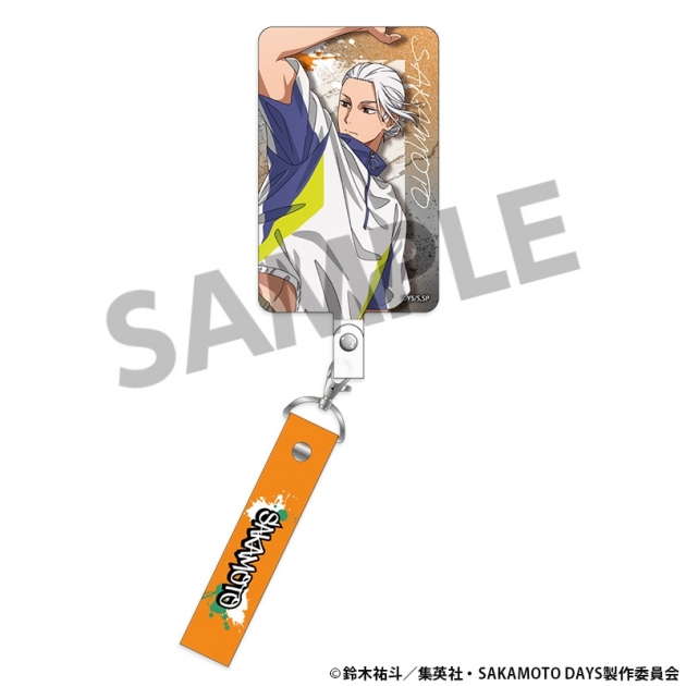 【グッズ-セットもの】SAKAMOTO DAYS 描き下ろしフォンタブ&ストラップセット 坂本太郎 パルクール ver.