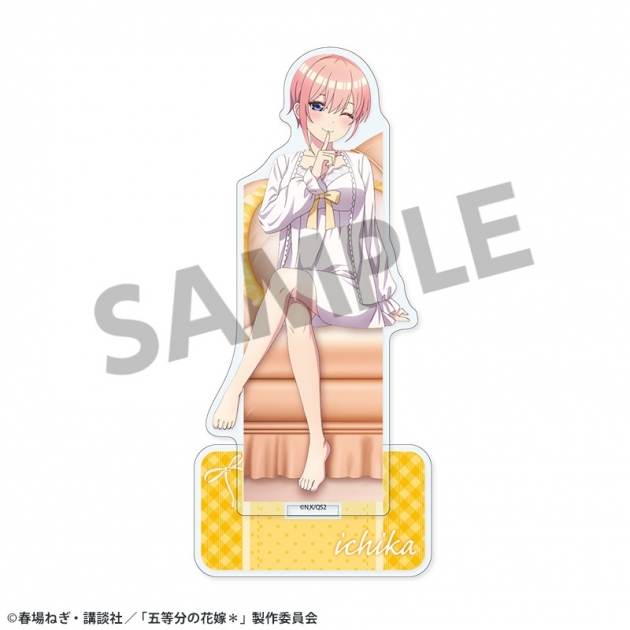 【グッズ-スタンドポップ】五等分の花嫁* 描き下ろしアクリルスタンド 中野一花 ナイトウェア ver.
