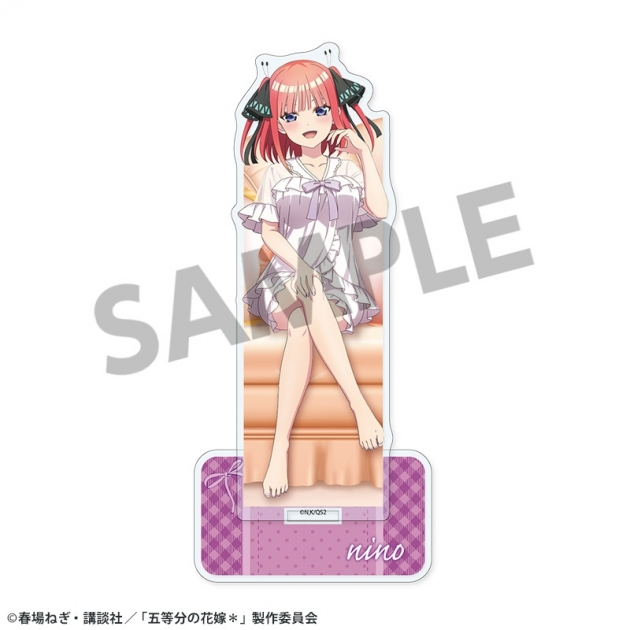 【グッズ-スタンドポップ】五等分の花嫁* 描き下ろしアクリルスタンド 中野二乃 ナイトウェア ver.
