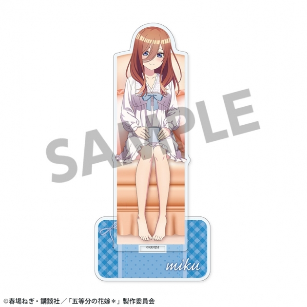 【グッズ-スタンドポップ】五等分の花嫁* 描き下ろしアクリルスタンド 中野三玖 ナイトウェア ver.
