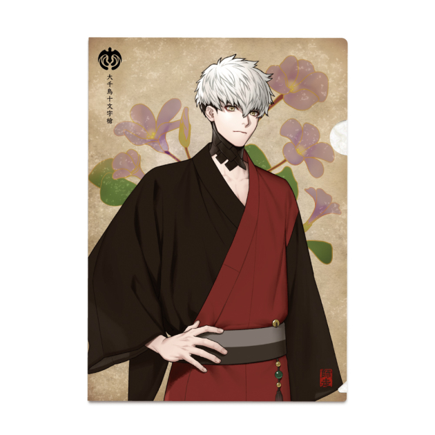 【グッズ-クリアファイル】刀剣乱舞-ONLINE- 華こよみ絵巻 第五弾 和紙クリアファイル 大千鳥十文字槍
