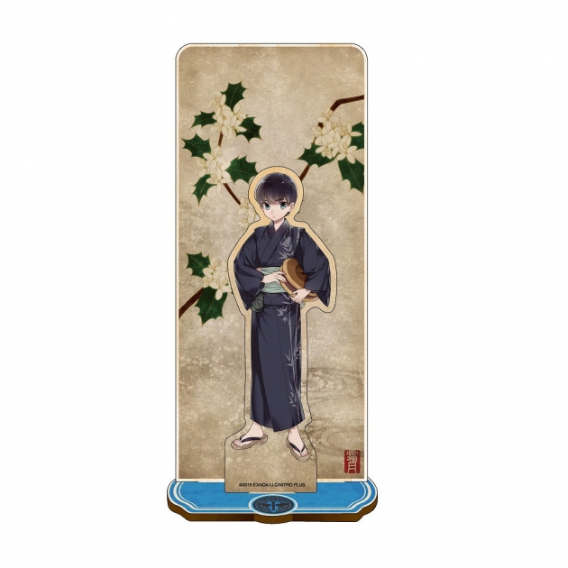 【グッズ-スタンドポップ】刀剣乱舞ONLINE 華こよみ絵巻 第一弾 木製スタンド 謙信景光
