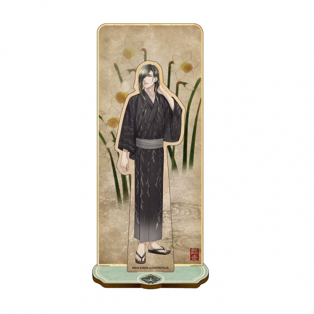 【グッズ-スタンドポップ】刀剣乱舞ONLINE 華こよみ絵巻 第一弾 木製スタンド にっかり青江
