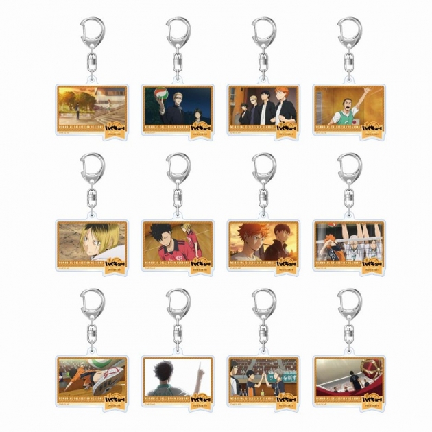 【グッズ-キーホルダー】ハイキュー!! トレーディングアクリルキーホルダー メモリアルコレクション SEASON.1【全12種】
