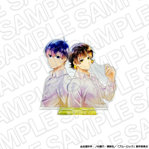 【グッズ-スタンドポップ】TVアニメ『ブルーロック』 アクリルフィギュア PALE TONE series 潔 世一&蜂楽 廻

