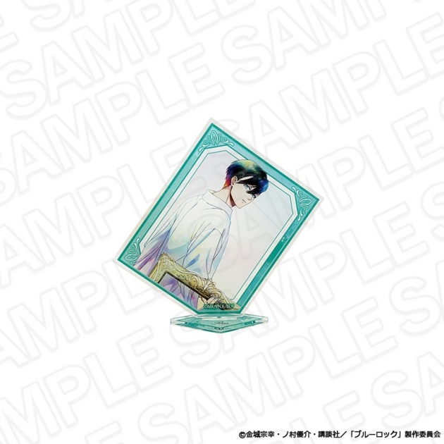 【グッズ-スタンドポップ】TVアニメ『ブルーロック』 カード型アクリルスタンド PALE TONE series 糸師 凛 Frame ver.
