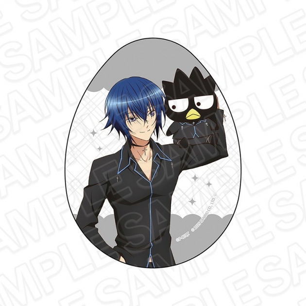【グッズ-タオル】しゅごキャラ!×サンリオキャラクターズ エッグマイクロファイバー 月詠イクト×バッドばつ丸
