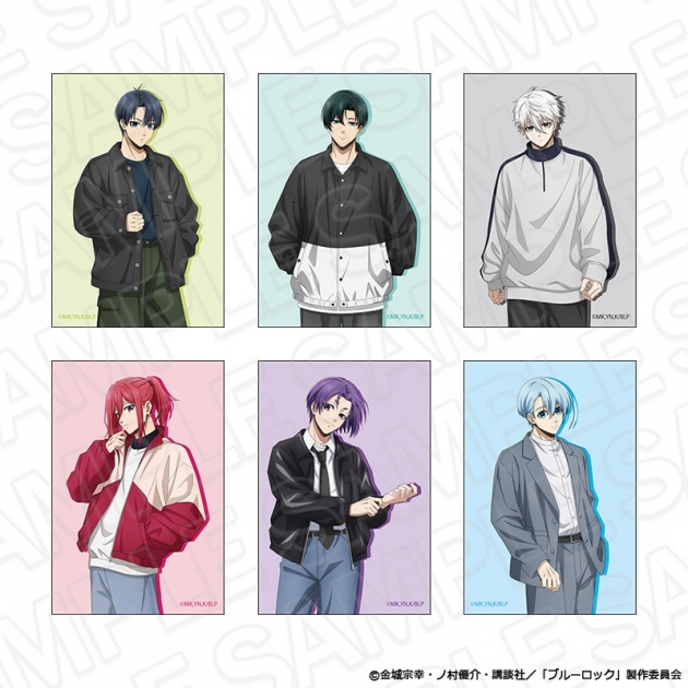 【グッズ-マグネット】TVアニメ『ブルーロック』 スクエアマグネット(ブラインド) casual ver.
