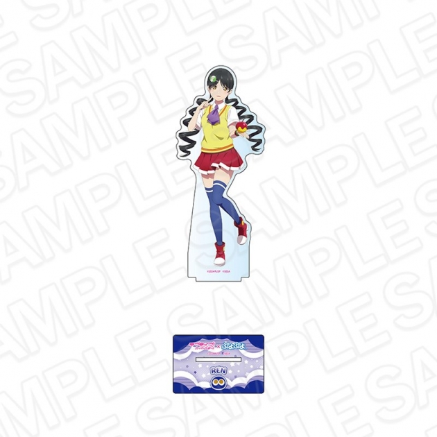 【グッズ-スタンドポップ】ラブライブ!スーパースター!!×ぷよぷよ デカアクリルスタンド 葉月 恋
