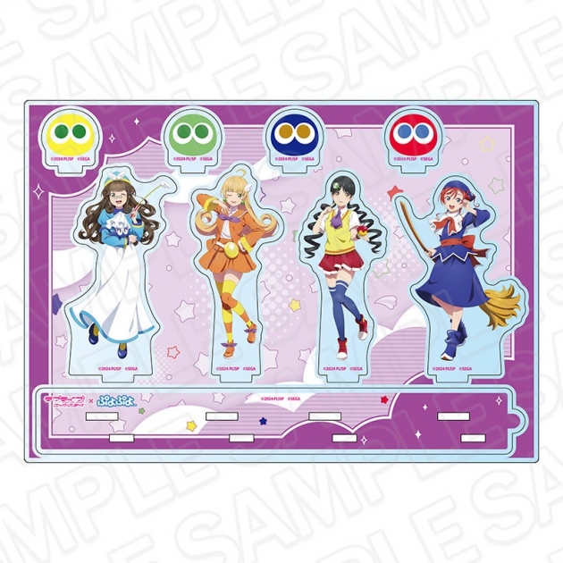 【グッズ-スタンドポップ】ラブライブ!スーパースター!!×ぷよぷよ アクリルジオラマ B
