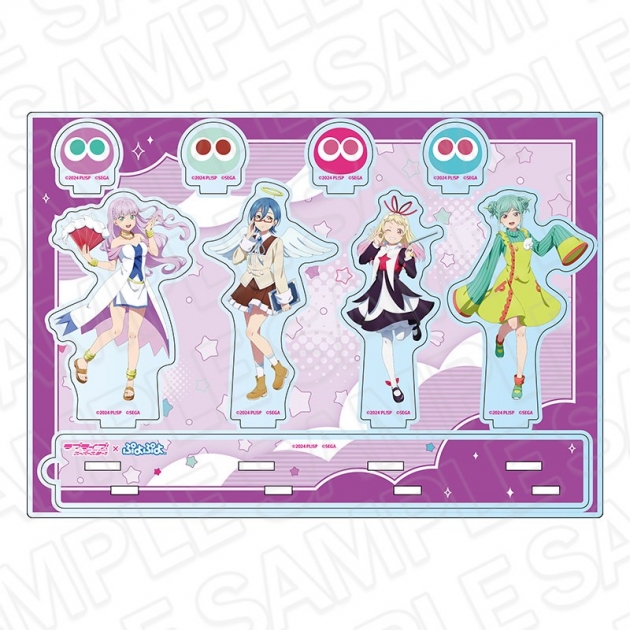 【グッズ-スタンドポップ】ラブライブ!スーパースター!!×ぷよぷよ アクリルジオラマ C
