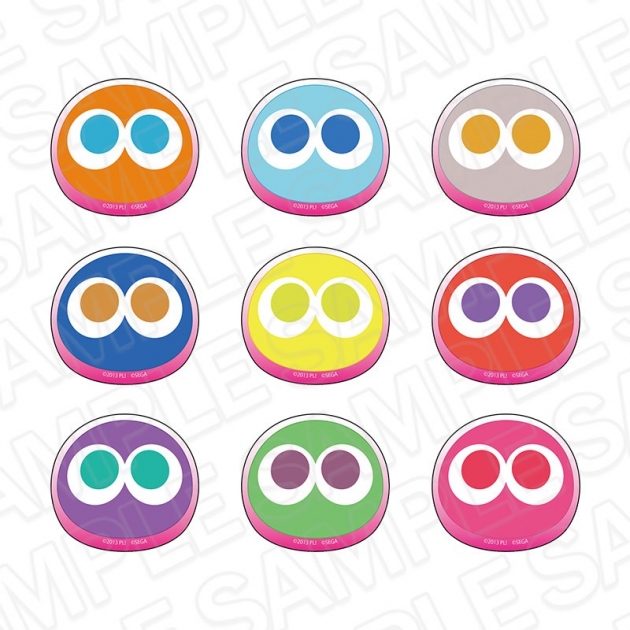 【グッズ-置きもの】ラブライブ!×ぷよぷよ アクリルブロック
