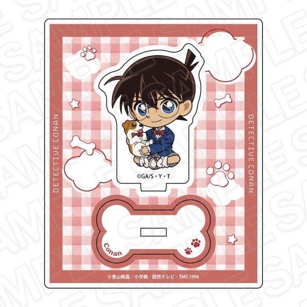 【グッズ-スタンドポップ】名探偵コナン アクリルスタンド 江戸川コナン デフォルメいぬ ver.2
