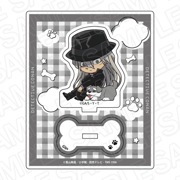 【グッズ-スタンドポップ】名探偵コナン アクリルスタンド ジン デフォルメいぬ ver.2
