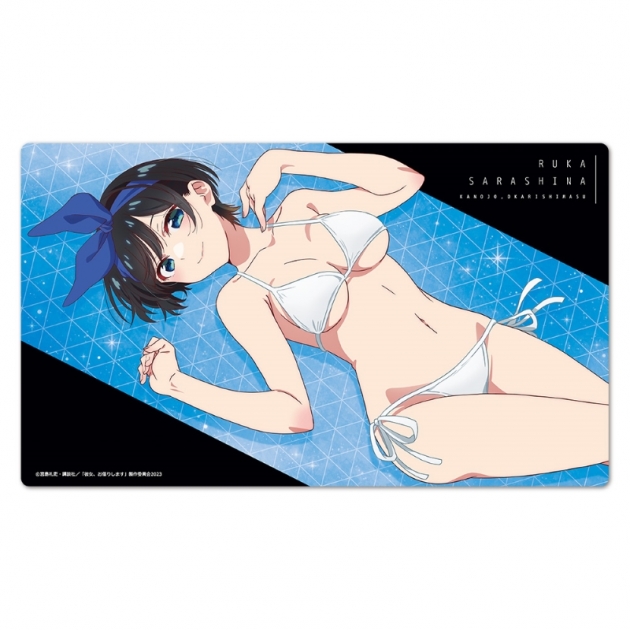 【グッズ-マット】彼女、お借りします キャラクターラバーマットD[更科瑠夏]
