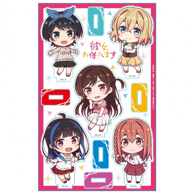 【グッズ-スタンドポップ】彼女、お借りします アクリルキャラスタンド[デフォルメキャラ]
