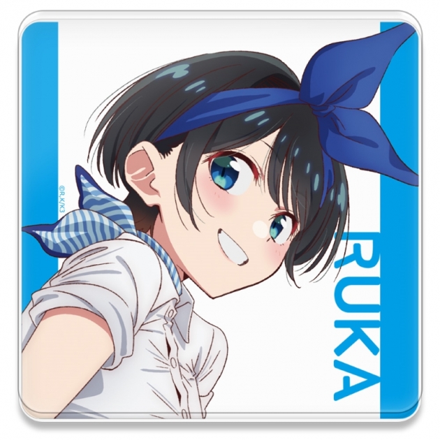 【グッズ-コースター】彼女、お借りします アクリルコースターE[更科瑠夏]
