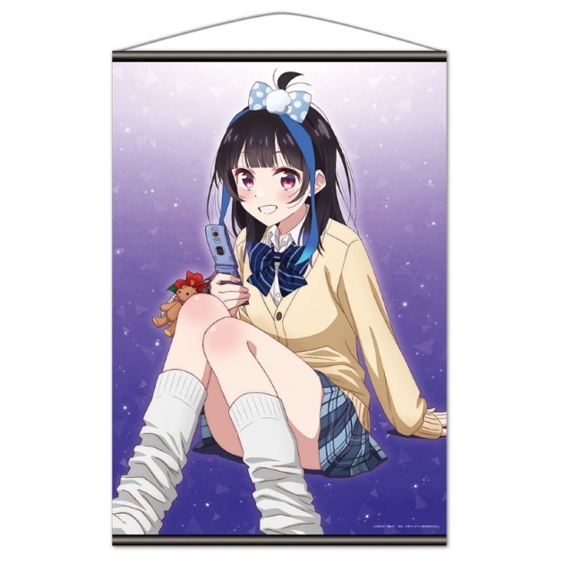 【グッズ-タペストリー】彼女、お借りします B2タペストリー 八重森みに 制服ver.
