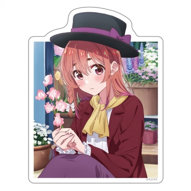 【グッズ-ステッカー】彼女、お借りします ダイカットステッカー 桜沢墨
