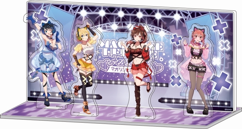 【グッズ-スタンドポップ】TVアニメ「彼女、お借りします」 『マガジンヒロインフェス』描き下ろしアクリルジオラマ
