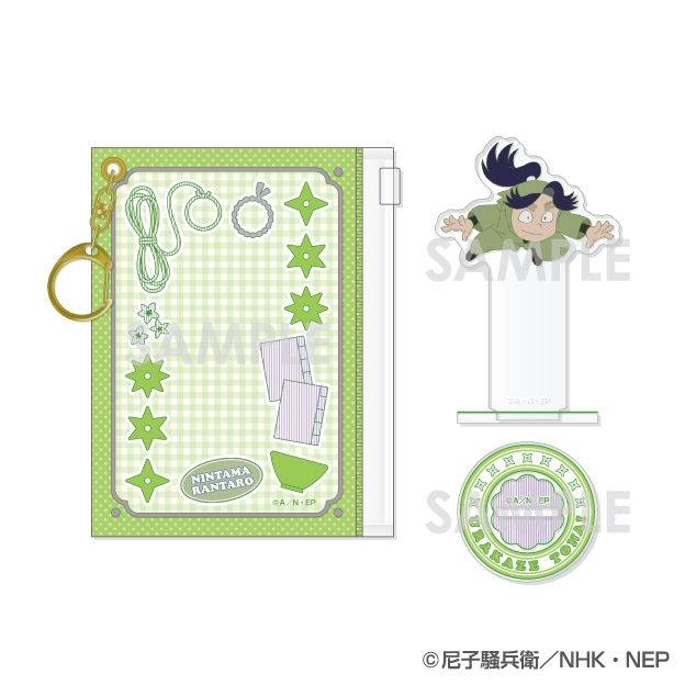 【グッズ-スタンドポップ】忍たま乱太郎 ポーチ入りアクリルスタンド 9.浦風藤内
