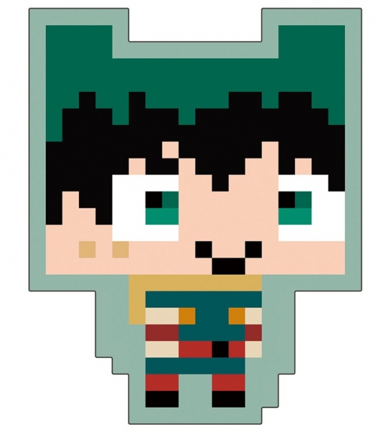 【グッズ-ポストカード】僕のヒーローアカデミア×PICO PARK ダイカットポストカード 緑谷出久×PICO CAT
