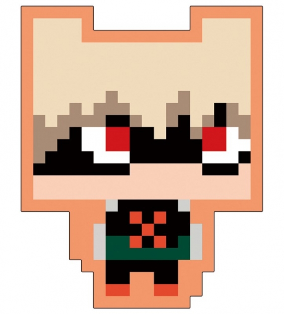 【グッズ-ポストカード】僕のヒーローアカデミア×PICO PARK ダイカットポストカード 爆豪勝己×PICO CAT
