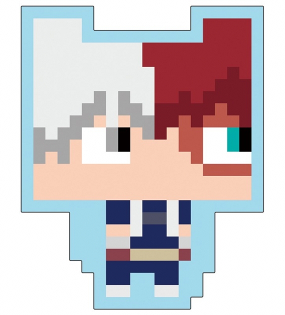 【グッズ-ポストカード】僕のヒーローアカデミア×PICO PARK ダイカットポストカード 轟焦凍×PICO CAT
