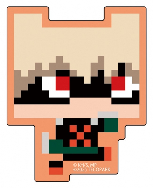 【グッズ-ステッカー】僕のヒーローアカデミア×PICO PARK ダイカットステッカー 爆豪勝己×PICO CAT
