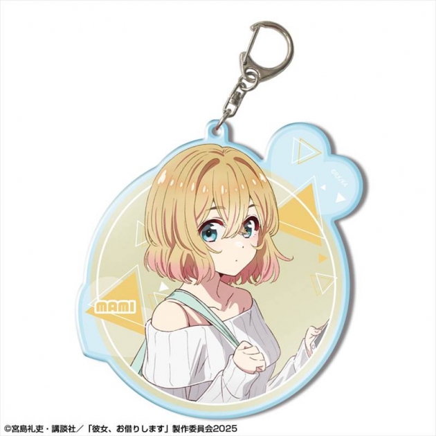 【グッズ-キーホルダー】彼女、お借りします ビッグアクリルキーホルダー Ver.3 デザイン02(七海麻美/A)
