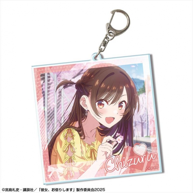 【グッズ-キーホルダー】彼女、お借りします ビッグアクリルキーホルダー Ver.3 デザイン06(水原千鶴/B)
