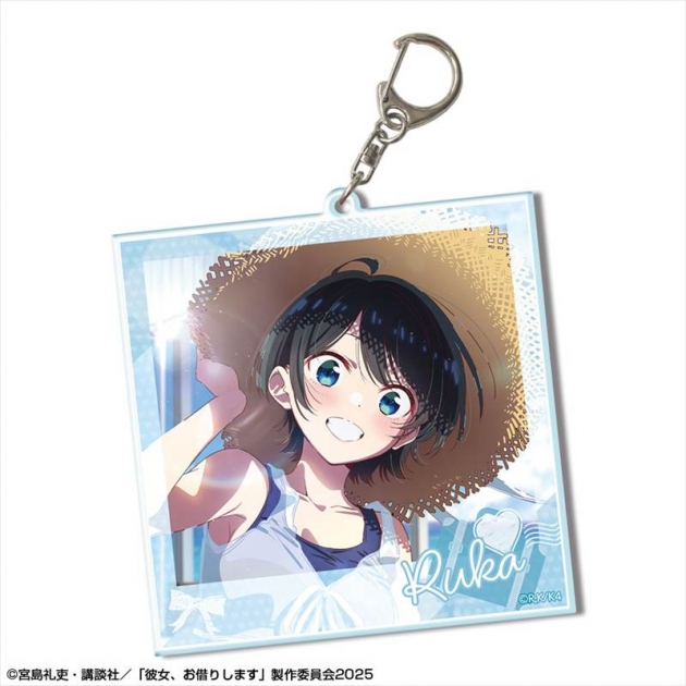 【グッズ-キーホルダー】彼女、お借りします ビッグアクリルキーホルダー Ver.3 デザイン08(更科瑠夏/B)
