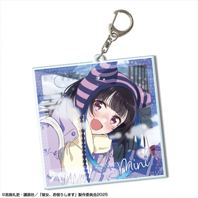 【グッズ-キーホルダー】彼女、お借りします ビッグアクリルキーホルダー Ver.3 デザイン10(八重森みに/B)
