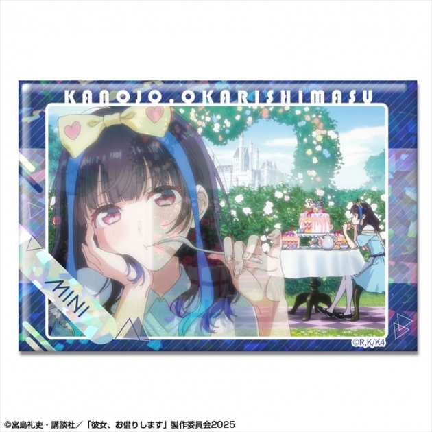 【グッズ-バッチ】彼女、お借りします ホログラム缶バッジ Ver.3 デザイン14(八重森みに)
