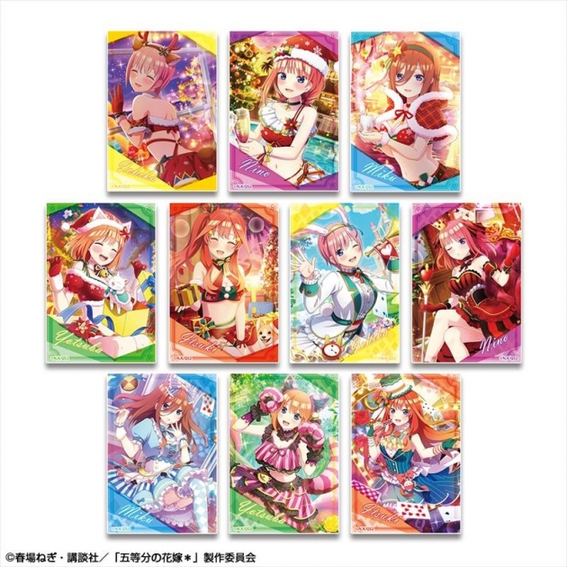 【グッズ-カード】五等分の花嫁* 10個入りトレーディングアクリルカード Vol.2
