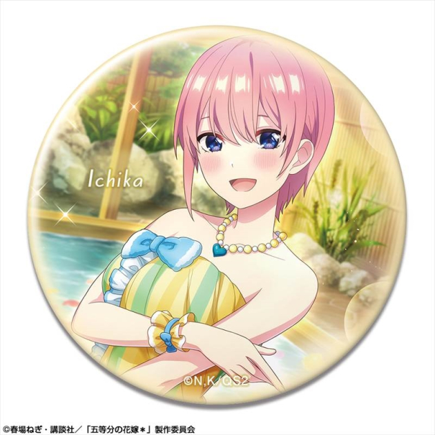 【グッズ-バッチ】五等分の花嫁* 缶バッジ Ver.2 デザイン01(中野一花/A)
