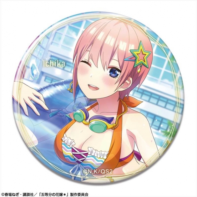 【グッズ-バッチ】五等分の花嫁* 缶バッジ Ver.2 デザイン06(中野一花/B)
